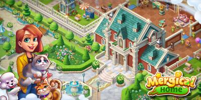 Mergical Home الملصق