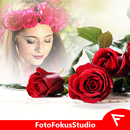 Romantic Rose Photo Frame : Flower photo frames APK