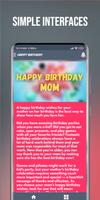 Happy Birthday Mom Plakat