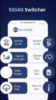 صرف 4G LTE موڈ:سگنل کی قوت پوسٹر