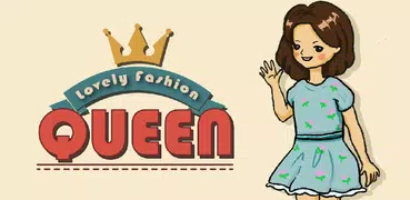Lovely Fashion Queen  : Decorate your stickers!