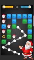 Santa Ball Bricks Breaker : Christmas Games 2018 capture d'écran 3