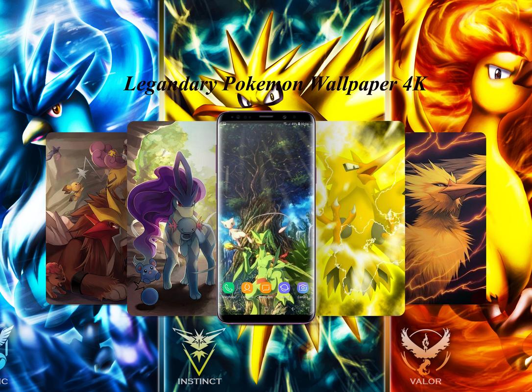 Legendary Pokemon wallpaper 4K for Android APK Download