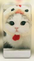 Cute Cat Wallpaper Ekran Görüntüsü 2