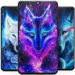 Galaxy Wolf Wallpaper icon