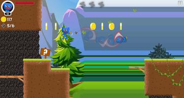 Huggy Blue Monster Hero Game تصوير الشاشة 3