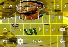 Neymar Jr Keyboard تصوير الشاشة 2