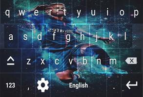 Neymar Jr Keyboard captura de pantalla 3