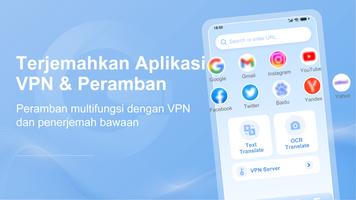 Terjemahkan - VPN & Peramban poster