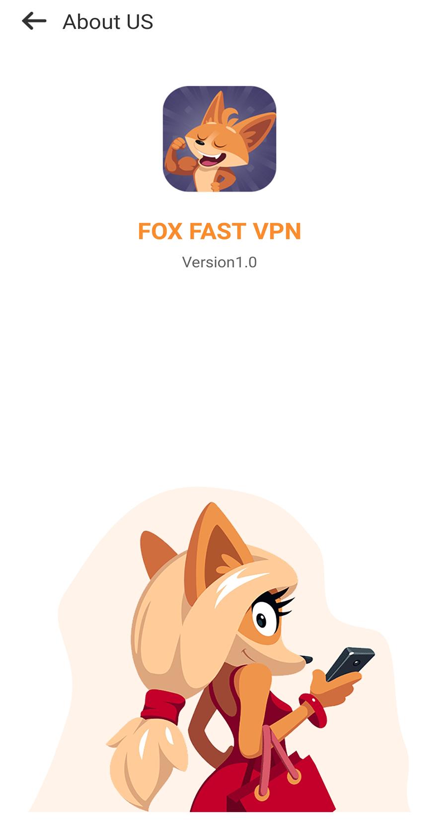 Fox VPN. Visual pro fox