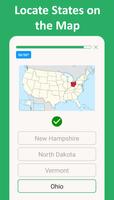 50 States: US Maps, Capitals 스크린샷 3