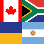Bandeiras do mundo e Capitais ícone