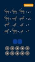 Mathe-Puzzle-Spiel: Quiz Plakat