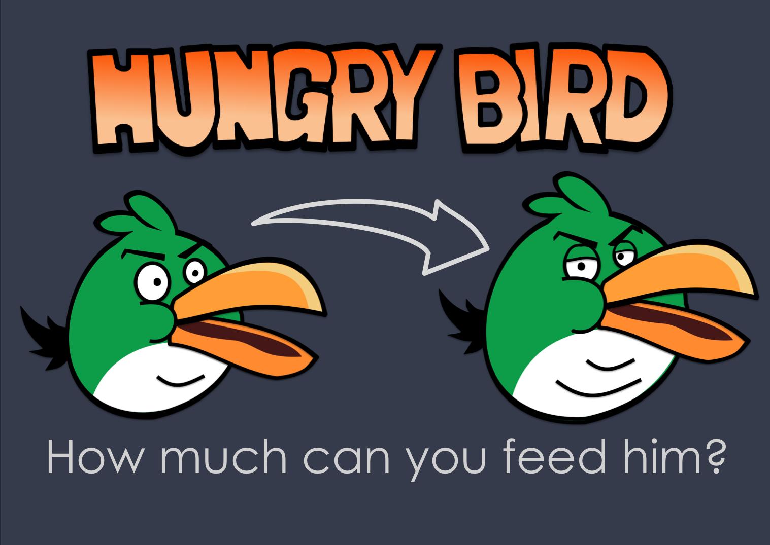 Hungry bird