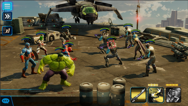 Image result for marvel strike force apk mod