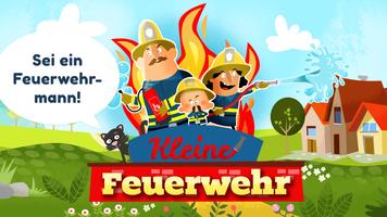 Kleine Feuerwehr für Kinder Plakat