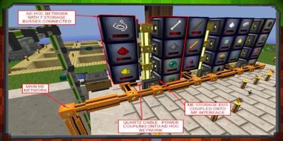 برنامه‌نما Applied Energistics World Mod  Minecraft عکس از صفحه