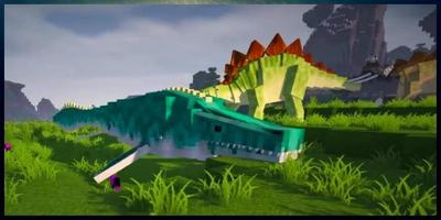 Dinosaurs Mod For Minecraft PE Affiche