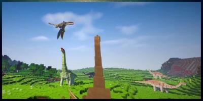 Dinosaurs Mod For Minecraft PE capture d'écran 1