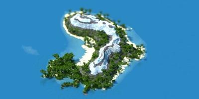 3 Schermata Ocean Island Adventure Map Minecraft PE