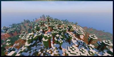 1 Schermata Natural Terrain Generation Mod Minecraft PE