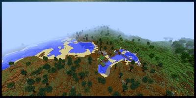 2 Schermata Natural Terrain Generation Mod Minecraft PE