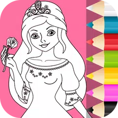 Baixar Niños Pintura Juego: Princesas APK