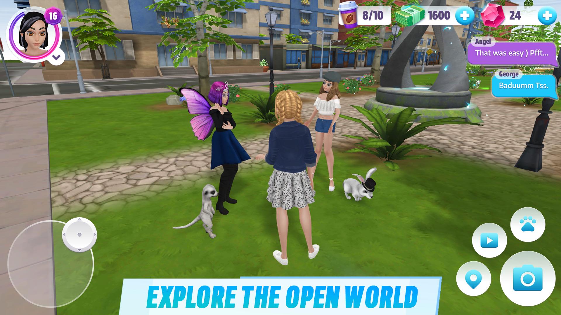 Virtual Sim Story Dream Life For Android Apk Download - nuevo lugar secreto en la nueva mansion hollywood de roblox adopt