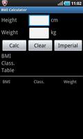 BMI Calculator Plakat