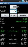 BMI Calculator Screenshot 1