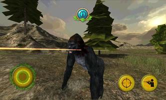 Gorilla Hunting- hunting games captura de pantalla 1