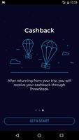 2 Schermata ThreeSteps Travel Cashback