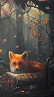Baby Fox Wallpaper capture d'écran 2