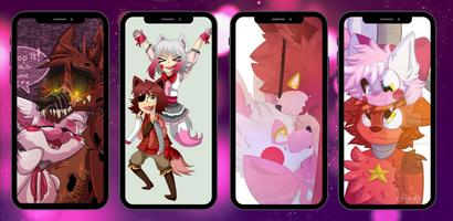 Foxy And Mangle Wallpaper syot layar 1