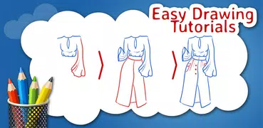 How to Draw Dresses Step by Step Drawing App