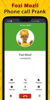 Fozi Mozil Phone Call Prank تصوير الشاشة 1