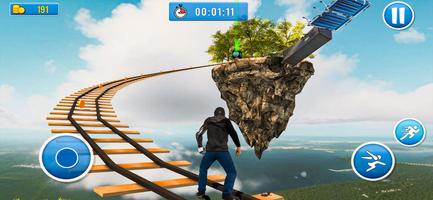 Only Jump up to Sky Parkour pK تصوير الشاشة 1