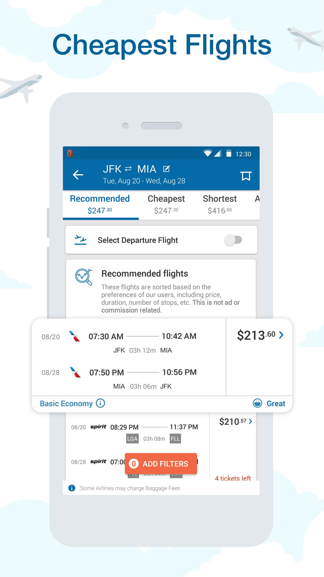 CheapOair: Cheap Flights, Cheap Hotels Booking App for Android - APK  Download