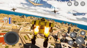 Multi Mech Robot War Battle 3D تصوير الشاشة 1
