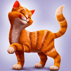 Little Cat Kitty Big City 3D icône