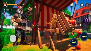 Little Cat Kitty Big City 3D تصوير الشاشة 3