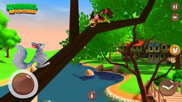 Squirrel Pet Life Sim 3D Games تصوير الشاشة 3
