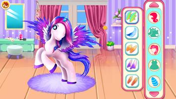 Unicorn Fairy Horse Princess Affiche