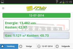 3 Schermata FP4All Slimme Meter monitorapp