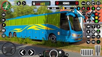 Bus Driving Simulator Bus Game Affiche