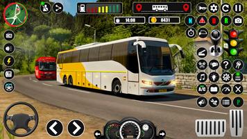 Bus Driving Simulator Bus Game ảnh chụp màn hình 1