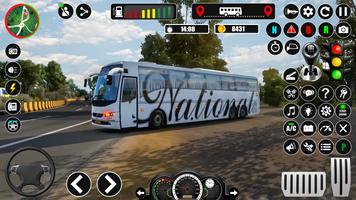 Bus Driving Simulator Bus Game capture d'écran 3