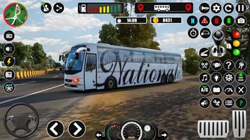 Bus Driving Simulator Bus Game ảnh chụp màn hình 3