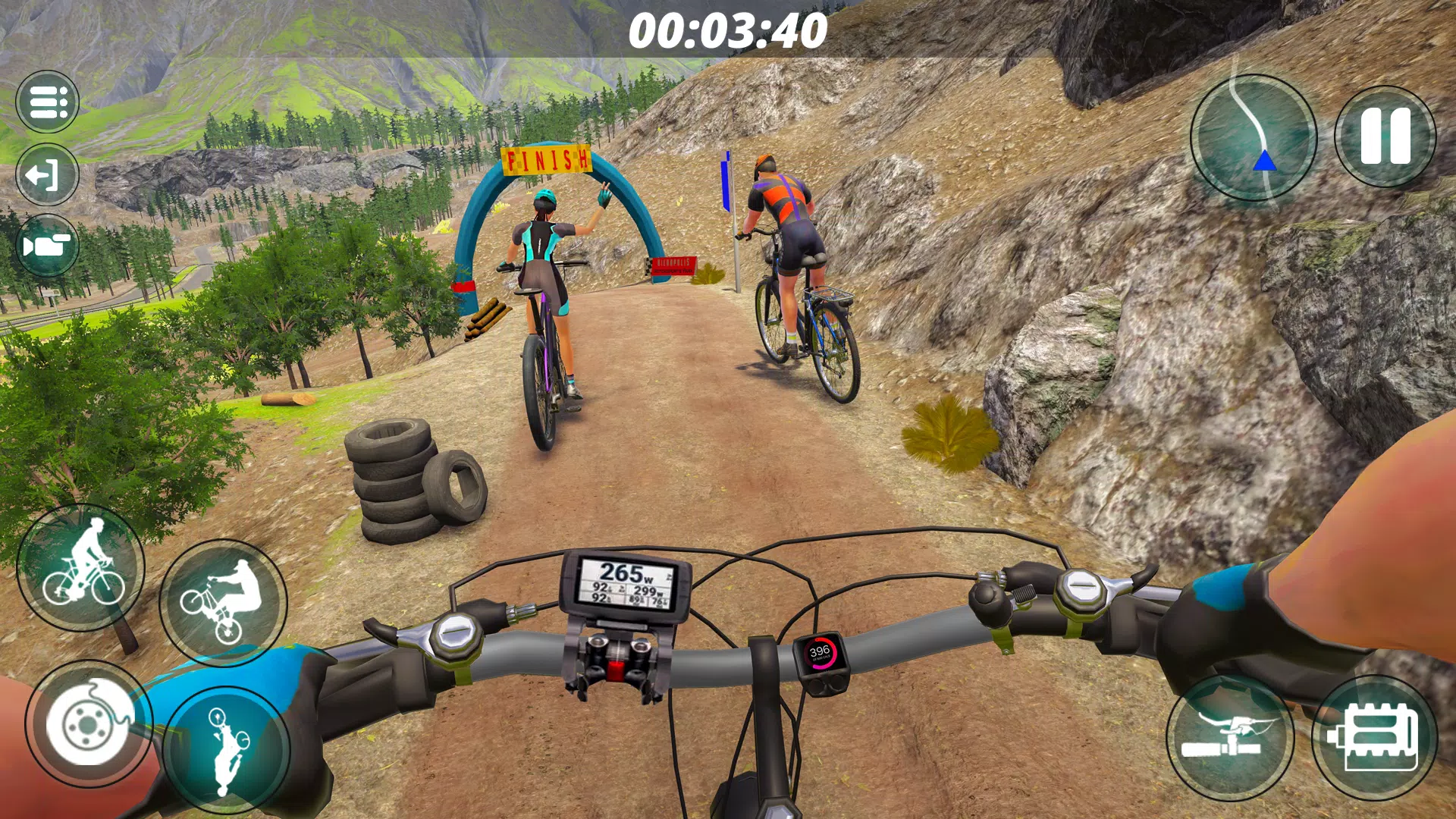 Play Offroad BMX Rider: Cycle Game Online for Free on PC & Mobile