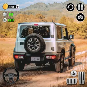 4×4 Jeep Offroad Car Driving